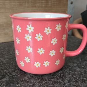 Dayna Le Collection Large Pink Floral Mug
